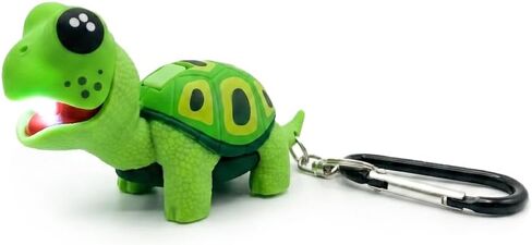 اكتشافات كبيرة مصباح يدوي WildLight Animal Carabiner - أضواء فلاش سلسلة مفاتيح صغيرة ممتعة للأطفال والممرضات والتخييم in Saudi Arabia
