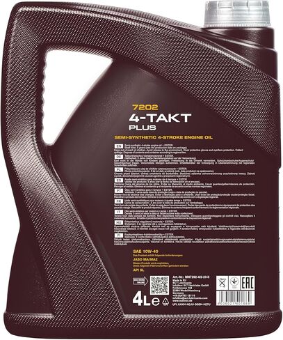 10w-40 Full Synthetic-based Engine Oil for Modern 4-stroke engines: MN7202 (4L) in Saudi Arabia