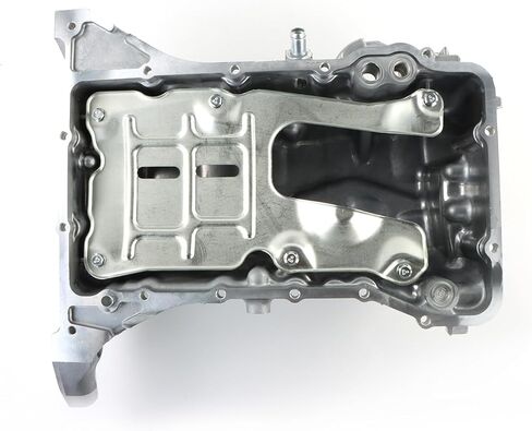 وعاء زيت 264-865 لهوندا سيفيك 2016 2017 2018 2019 2020 سيدان وكوبيه 1.5L حوض زيت المحرك التوربيني مع قابس التصريف استبدال 112005K8000 11200-5K8-000 HOP40A، مع حشية in Kuwait