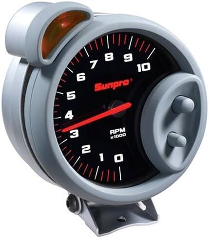 Sunpro CP7900 Sport Super Tachometer - Black Dial in Kuwait