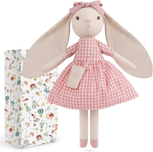 Unicorn Toys for Girls, 16.5" Tall,Safe Material Soft Unicorn Stuffed Animal Ballerina Dolls with Skirt, Cute Birthday Gift for Girls and Decor, Pink in Saudi Arabia