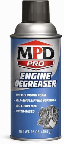 MPD PRO Engine Degreaser Spray – Heavy Duty Foaming Cleaner for Oil, Grease & Grime – Automotive Engine Bay Treatment, Water-Based Self-Emulsifying Formula, VOC Compliant, 1 Pack in Saudi Arabia