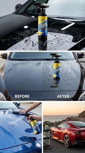 ZYKR Nano Quick-Coat Restore - بخاخ طلاء سيراميك السيارة المتقدم، 3 في 1 بخاخ طلاء سريع عالي الحماية للسيارة، لمعان يشبه المرآة وحماية طلاء طويلة الأمد، 350 مل (عبوة واحدة) in Kuwait