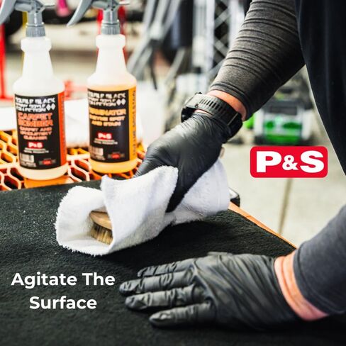 P & S PROFESSIONAL DETAIL PRODUCTS Terminator Enzyme Spot & Stain Remover – Professional Upholstery & Carpet Cleaner, Eliminates Grease, Dirt, Protein-Based Stains, Fresh Scent - 16 Oz. in Kuwait