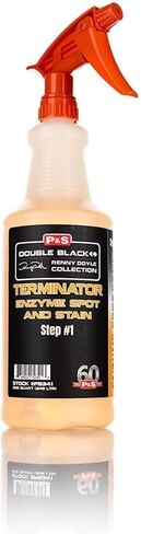 P & S PROFESSIONAL DETAIL PRODUCTS Terminator Enzyme Spot & Stain Remover – Professional Upholstery & Carpet Cleaner, Eliminates Grease, Dirt, Protein-Based Stains, Fresh Scent - 16 Oz. in Kuwait