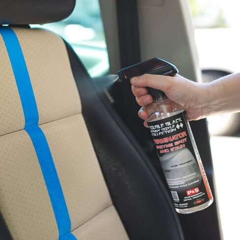 P & S PROFESSIONAL DETAIL PRODUCTS Terminator Enzyme Spot & Stain Remover – Professional Upholstery & Carpet Cleaner, Eliminates Grease, Dirt, Protein-Based Stains, Fresh Scent - 16 Oz. in Kuwait