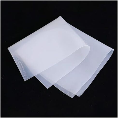 Silicone Rubber Sheet 250X250mm Silicone Sheet Rubber Mat Sheeting, for Heat Resistance Table Mat(Red,5mm) in Saudi Arabia