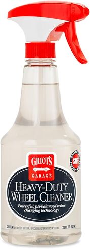 Griot's Garage Heavy-Duty Wheel Cleaner for All Wheel Finishes, Breaks Down and Removes Stubborn Brake Dust and Grime, PH Balanced, Non-Acidic, 11026, 35oz in Saudi Arabia