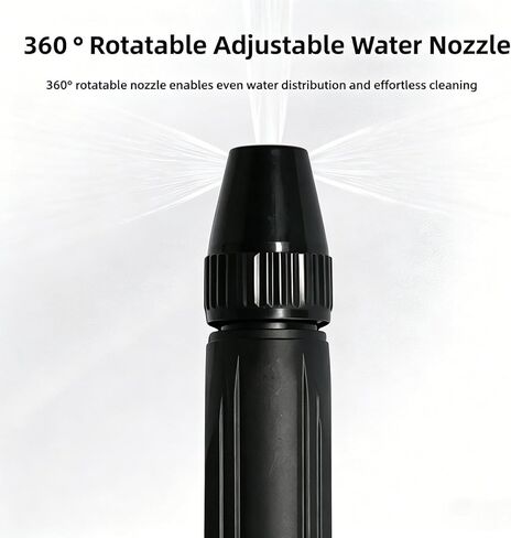 Home High Pressure Car Wash Water Gun with Booster Nozzle, Adjustable Spray Patterns, for Watering Plants and Vegetables, and Car Washing (2PC) in Kuwait