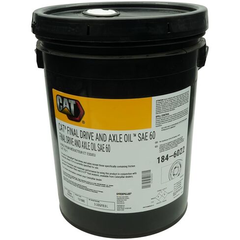 CAT 184-6022 زيت المحرك النهائي وزيت المحور، سطل SAE سعة 60-5 جالون in Kuwait
