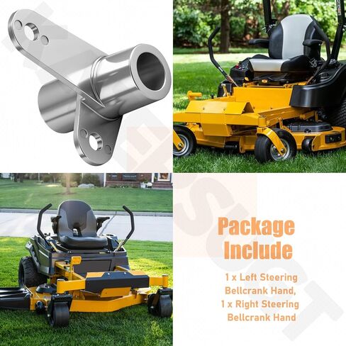 01008840 يسار و01008841 كرنك توجيه يمين متوافق مع Cub Cadet Z-Force 15، Z Force 18، Z Force 42، Z Force 44، Z Force 48، Z Force 50 Zero-Turn جزازة العشب in Kuwait