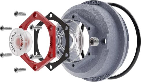 حمام زيت ألومنيوم مقاوم للماء أو غطاء شحم من Hydro-Shield لمحاور Dexter 9K-15K بقطر 4 بوصات HS-400D in Kuwait