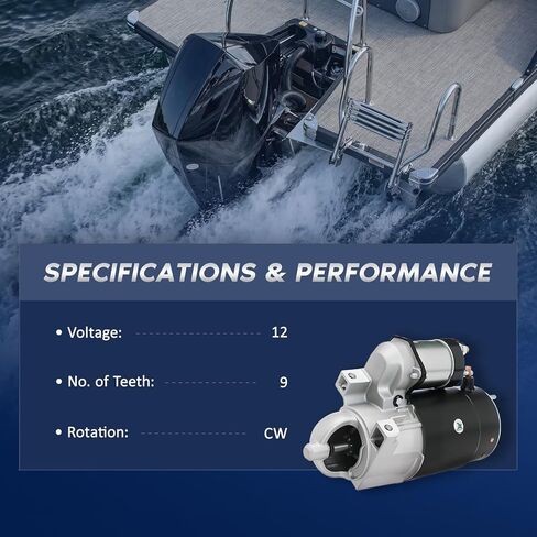 استبدال المبتدئين البحري لمحركات Mercruiser 3.0L، CM3550N 73550 104-3550 10064 50-79822A1 3550N in Kuwait