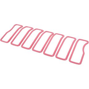 Linskip Grille Inserts Compatible with 2024 Jeep Wrangler JL 4XE & Gladiator JT Sport Rubicon Sahara Willys Mojave Rubicon, Meshless Grille Bezel Covers, Exterior Accessories(Baby Blue)