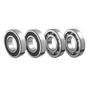 Z QINGZHENG 4 Pcs 6204-2RS Double Rubber Seal Bearings 20x47x14mm Deep Groove Ball Bearing