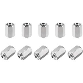 uxcell M3x10mm Female-Female Hex Nickel Plated PCB Motherboard Spacer Standoff for FPV Drone Quadcopter, Computer & Circuit Board 50pcs