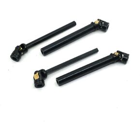 2Pcs Universal Fit Metal Transmission Drive Shafts for 1/10 RC Axial SCX10 90027 90028 90035 90053 D90 D110 TF2 CC01 (90mm)