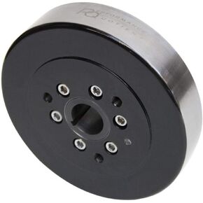 2540001 FluidGel Black 7.25" OD External Balance Damper for Chevy 400/383 1970-80