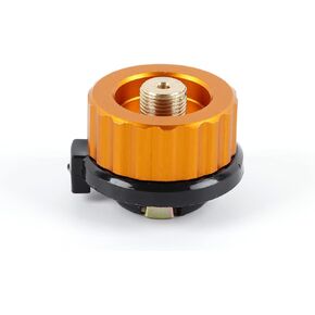 Hamans Butane Fuel Canister Adapter, Camping Backpacking Stove Butane Gas Adapter Convert Connector