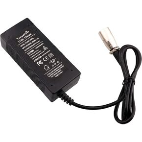 25.2V Battery Charger 25.9V 24V Output 29.4V 2A for Lightweight Foldable Electric wheelchairs (3-Pin XLR)