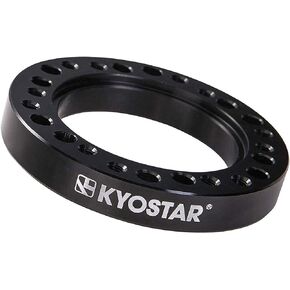 Kyostar 12mm 1/2'' Steering Wheel Adapter Spacer,OMP to NARDI Steering Wheel Quick Release (Black)