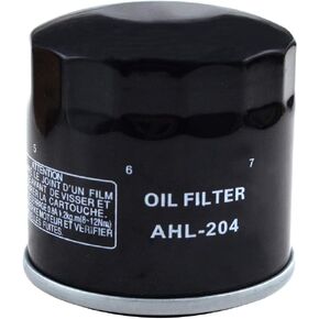 AHL 204 Oil Filter for KAWASAKI VN1500 VULCAN NOMAD 1500 1999-2001 / NOMAD F/I 1500 2001-2004,VN1600 VULCAN CLASSIC 1600 2003-2006,VN2000 VULCAN 2000 2004-2006,VN750 VULCAN 749 2004-2006 (1 pc)