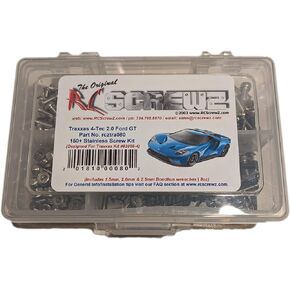 RCScrewZ Stainless Screw Kit tra080 Compatible with Traxxas 4-Tec 2.0 Ford GT 83056-4