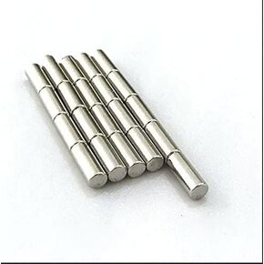 50 Pieces 3x10mm DIY Personalized Multi-Use for Fridge Door Whiteboard Magnetic Map Magnetic Screen Door Bulletin Boards Refrigerators Round Cylinder Magnets