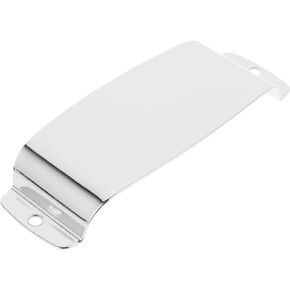 Bass Pickup Cover Zinc Alloy Guitar Pickup Cover Profesional Pickup Plate Replacement for Guitar Jazz Bass Supplies Silver