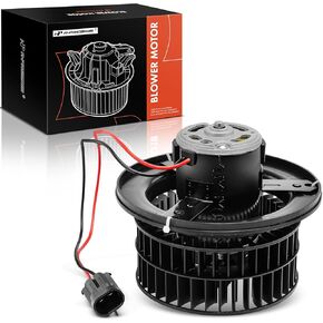 A-Premium HVAC Heater Blower Motor Assembly Compatible with Volvo & Freightliner Vehicles - VN 1998-1999, Classic 2001-2010, Classic XL 2001-2009, FL60, FL70, FL80, FLC112 - Front Side