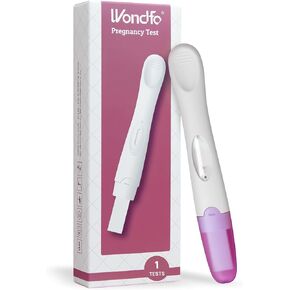 Wondfo Pregnancy Test - Detect HCG with 99% Accuracy - Easy to Use at Home HCG UrineTest with Fast and Reliable Results - [1 Count]