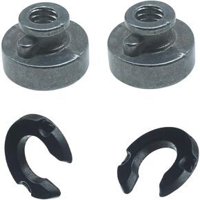 2 PCS Fender Seat Nut Kit for Harley Electra Glide Street Glide Sportster 1997-2021