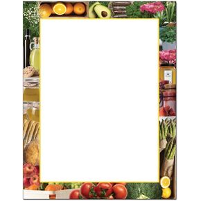 Farmer's Market Letterhead Laser & Inkjet Printer Paper (25 Sheets)