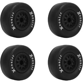RiToEasysports RC Car Tire, 4Pcs 1/10 Scale Plastic Wheel Hubs for 1/10 Off Road Remote Control Car Upgrade Parts
