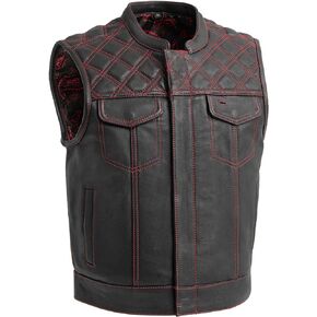 First Mfg Co - Upside - Men's Motorcycle Biker Riding Leather Vest