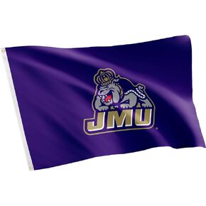 Desert Cactus James Madison University Flag Dukes JMU Flags Banners 100% Polyester Indoor Outdoor 3x5 (Style 1)
