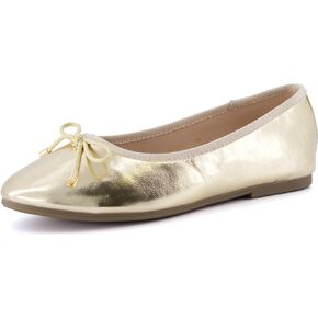 CUSHIONAIRE Women's Dove Bling Bow Flat مع + رغوة الذاكرة، تتوفر عروض واسعة