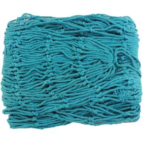 Nautical Fish Netting Party Decor 40" x 78" Teal Blue