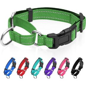 Reflective Martingale Dog Collars. Dog Collar with Quick Release Buckle. Adjustable Soft Padded Breathable Nylon Pet Collar Suitable for Puppies for Small Medium Large Dogs. in Saudi Arabia