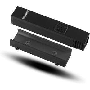 Monstrum Ember 1000 Lumens Low Profile Weapon Light | USB-C Rechargeable | includes Remote Pressure Switch and Cable Clips | Black | Compatible with M-LOK