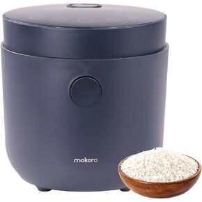 Hakka Low Carb Rice Cooker, 7 Functions Desuger Rice Pot 4 Cups Uncooked Rice with Stainless Steel Steamer MINI Smart Cooker Non-stick Inner 24H Delay Timer