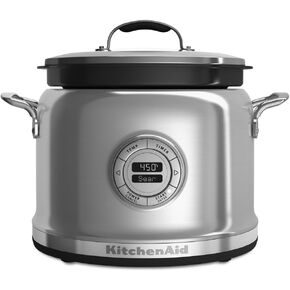 KitchenAid 4-Quart Multi-Cooker | Candy Apple Red (Renewed)