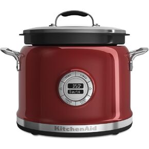 KitchenAid 4-Quart Multi-Cooker | Candy Apple Red (Renewed)