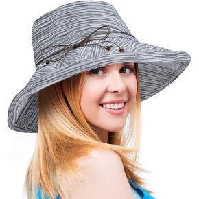Tirrinia Bucket Hats for Women | UPF 50+ Sun Protection Cap for Garden, Beach, Travel and Outdoor