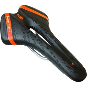 GORIX Bike Saddle Seat Comfortable Cushion with Rail Mountain Road Bicycle for Men and Women (A6-1) in Kuwait