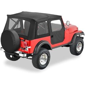 Bestop 5159501 Black Crush Supertop Classic for 1953-1975 M38A1/CJ5