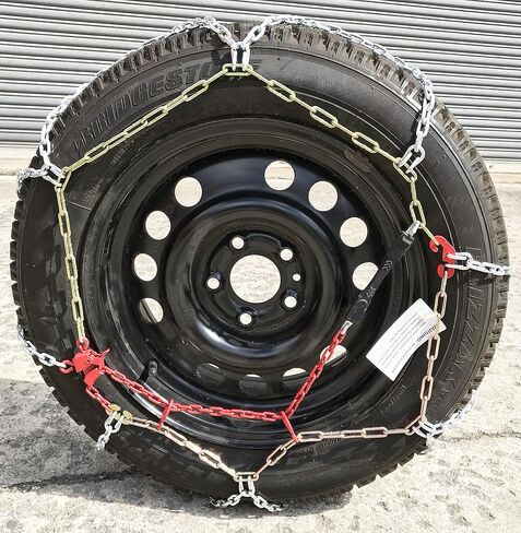 TireChain.com P195/50R15 P195/50 15 سلاسل الإطارات الماسية ONORM مجموعة من 2 in Saudi Arabia