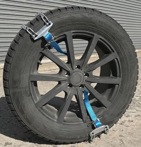 TireChain.com Tire Chains Emergency Strap for Cars and Mini-Vans set of 2 in Saudi Arabia