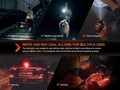 Fenix PD36R Pro Tactical Flashlight and Backup Light Kit, 2800 Lumen USB-C Rechargeable E03R V2.0 EDC Keychain Light and Lumentac Organizer in Saudi Arabia