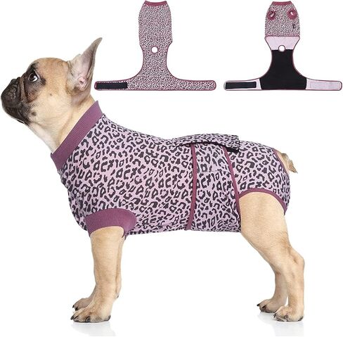 Jiupety Dog Recovery Suit Adjustable, Dog Bodysuit for Abdominal Wound After Surgery, Substitute E-Collar, M Size, Anti-Licking Surgical Dog Onesies, Camo. in Saudi Arabia